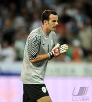 Fussball International  EM Qualifikation:  Samir HANDANOVIC (Slowenien)