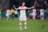 FUSSBALL DFB POKAL  Saison 2012/2013: jubel Georg Niedermeier (VfB Stuttgart)