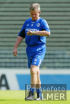 Fussball 1. Bundesliga: Training S04, Trainer Jupp Heynckes