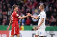 Fussball DFB Pokal Viertelfinale 18/19: FC Bayern Muenchen - 1. FC Heidenheim