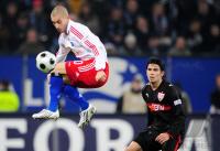 FUSSBALL 1. BUNDESLIGA: Hamburger SV - VfB Stuttgart