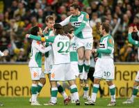 Fussball, 1. Bundesliga: Aachen - Bremen