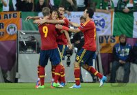 Fussball International Europameisterschaft 2012: Spanien - Irland