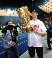 Fussball: DFB Pokal Finale: JUBEL Torwart Hans Joerg Butt (FCB)