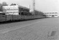 Baustelle der Sportanlage des FC Bayern Muenchen am 10.10.1970 an der Saebenerstrasse
