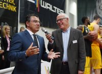 Basketball 1. Bundesliga 14/15:  Teampraesentation  Walter Tigers Tuebingen