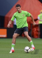 FUSSBALL INTERNATIONAL EURO 2012 Training Portugal: Cristiano Ronaldo (Portugal)