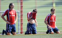 1. Fussball Bundesliga : Training beim FC Bayern Muenchen
