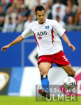 FUSSBALL 1. Bundesliga HSV, TAKAHARA Einzelaktion