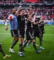 Fussball 1. Bundesliga  Saison  2025/2026  28. Spieltag SC Freiburg - FC Bayern Muenchen