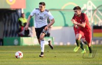 Fussball U 21 Laenderspiel: Deutschland - Portugal