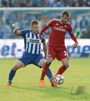 Fussball, 1. Bundesliga  Saison 2014/2015 Relegation: Karlsruher SC - Hamburger SV