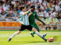FUSSBALL  Olympia 2008   Finale  Maenner   Nigeria - Argentinien