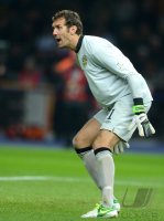 Fussball International WM Qualifikation 2014:  Torwart Andreas Isaksson (Schweden)