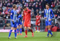 Fussball 1. Bundesliga Saison 18/19: FC Bayern Muenchen - Hertha BSC Berlin