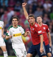 Fussball 1. Bundesliga Saison 18/19: FC Bayern Muenchen - Borussia Moenchengladbach