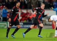 Fussball CHL  Saison 2011/2012:  Bayer 04 Leverkusen - FC Valencia