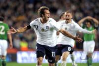 Fussball WM-Qualifikation: Jubel  Alberto GILARDINO (ITA)