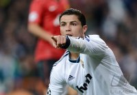 FUSSBALL INTERNATIONAL CHL ACHTELFINALE 12/13: Cristiano Ronaldo (Real Madrid)