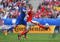 Fussball International Europameisterschaft 2016: Island - Oesterreich