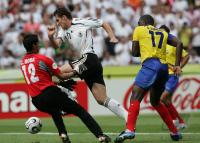Fussball WM 2006: Ekuador - Deutschland ; Ecuador - Germany
