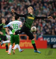 Fussball, 1. Bundesliga  Saison 2013/2014: SV Werder Bremen - Borussia Moenchengladbach