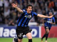 FUSSBALL  International CHL 09/10:  JUBEL Diego Milito  (Inter)