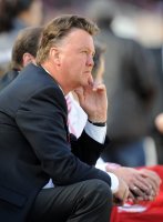 Fussball 1. Bundesliga : Trainer Louis van Gaal (FC Bayern Muenchen)