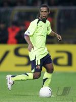 Fussball International UCL: Madrid, RONALDINHO Einzelaktion am Ball