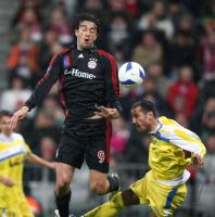 Fussball UEFA Cup  Viertelfinale:  FC Bayern - FC Getafe