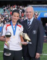 Fussball Frauen FIFA U 17  WM  2008  Siegerehrung