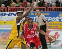 Basketball 1. Bundesliga  Walter Tigers Tuebingen - Rheinenergie Koeln