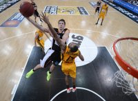 Basketball 1. Bundesliga 2012/2013:  Walter Tigers Tuebingen - ratiopharm Ulm