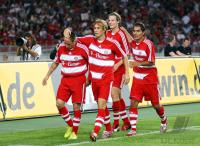 Fussball Ligapokal: Stuttgart - Muenchen