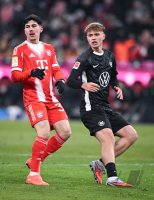 Fussball 1. Bundesliga  Saison  2025/2026  16. Spieltag FC Bayern Muenchen -  VfL Wolfsburg