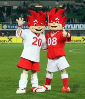 FUSSBALL EM 2008, Maskottchen Trix und Flix