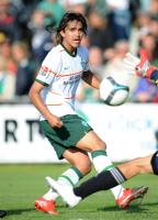 FUSSBALL 1. BUNDESLIGA: Werder, MORENO MARTINS Einzelaktion