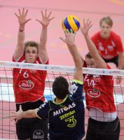 Volleyball  1. Bundesliga  13/14:  TV Rottenburg - CV Mitteldeutschland