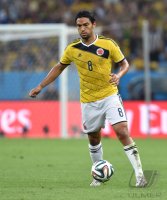 FUSSBALL WM 2014, Achtelfinale: Kolumbien - Uruguay