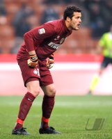 FUSSBALL SERIE A:  Torwart Julio Cesar (Inter Mailand)