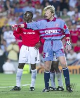 Fussball Champions League Finale 1999: Manchester United FC  2-1  FC Bayern Muenchen