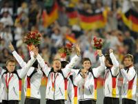 HOCKEY  Olympia 2008  Peking  Finale Deutschland - Spanien