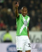 Fussball, 1. Bundesliga  Saison 2014/2015: VfL Wolfsburg - FC Bayern Muenchen