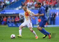 Fussball Europameisterschaft Achtelfinale 2016: Italien - Spanien