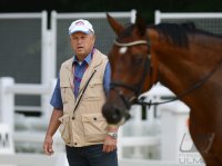 REITEN Olympia 2012: Trainer Joachim Jung (Deutschland)