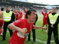 Fussball 1. Bundesliga JUBEL VfB Stuttgart