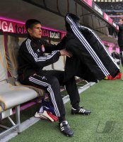 Fussball 1. Bundesliga : Thomas Kraft (FC Bayern Muenchen) auf der Ersatzbank