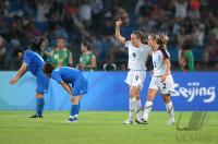 FUSSBALL  Olympia 2008   Viertelfinale Halbfinale Frauen  Japan - USA