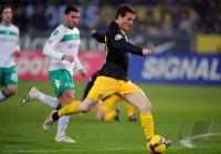 Fussball DFB Pokal  Achtelfinale 08/09   Borussia Dortmund - Werder Bremen
