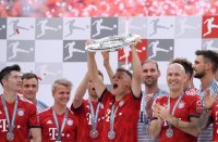 Fussball 1. Bundesliga Saison 17/18: Meister FC Bayern Muenchen